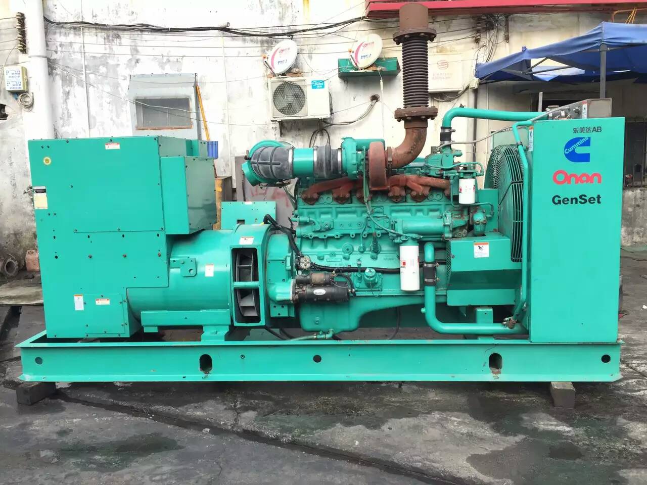 南山租赁发电机-柴油发电机不正常冒烟的原因